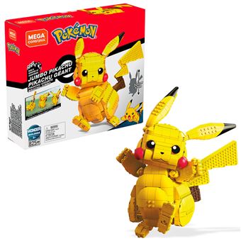 Jeu de construction Mega Bloks Pikachu géant à construire Jaune