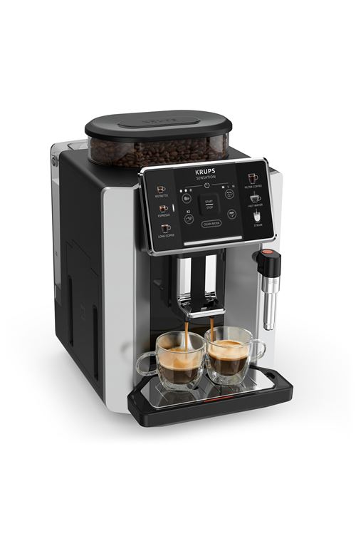 Expresso avec broyeur Krups Sensation EA910E10 Gris