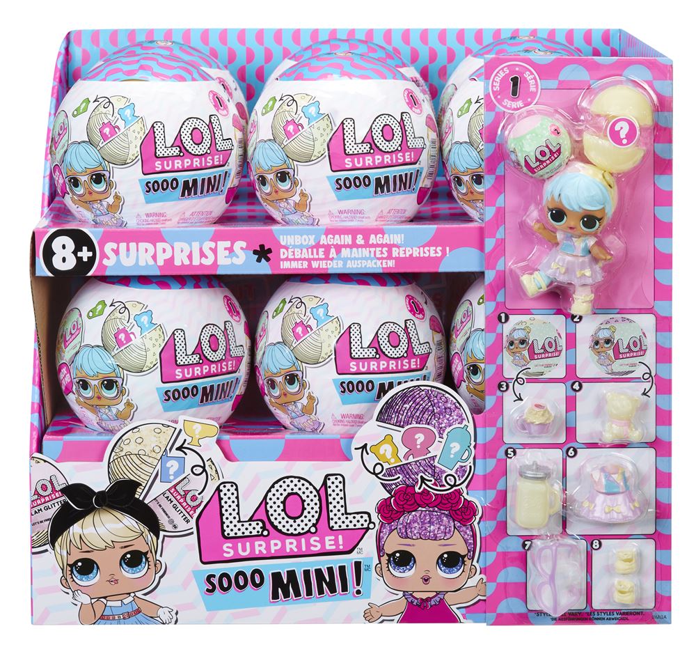 Poupée Sooo Mini! L.O.L. SURPRISE : la poupée modèle aléatoire à Prix  Carrefour