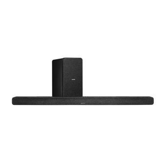 Système de barre de son avec caisson des bases sans fil Bluetooth Denon DHTS517BKE2 Dolby Atmos Noir