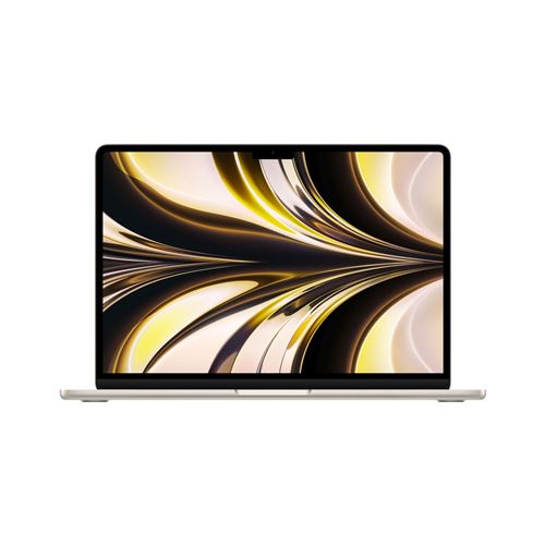 Apple MacBook Air 13'' 512 Go SSD 8 Go RAM Puce M2 CPU 8 cœurs GPU 10 cœurs Lumière Stellaire 2022