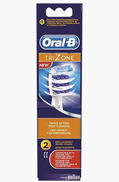 Oral-B EB30-2 TriZone - Pack de têtes de brosse de rechange