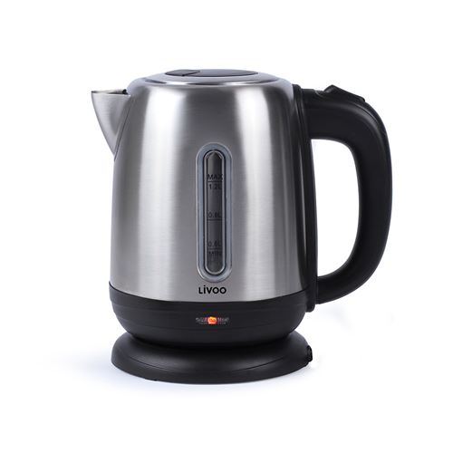 Livoo Gris Bouilloire Électrique Inox 1,2 L - 1630 W - Image 2