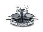 Appareil à raclette et fondue Severin RG2348 1900 W Inox et Noir