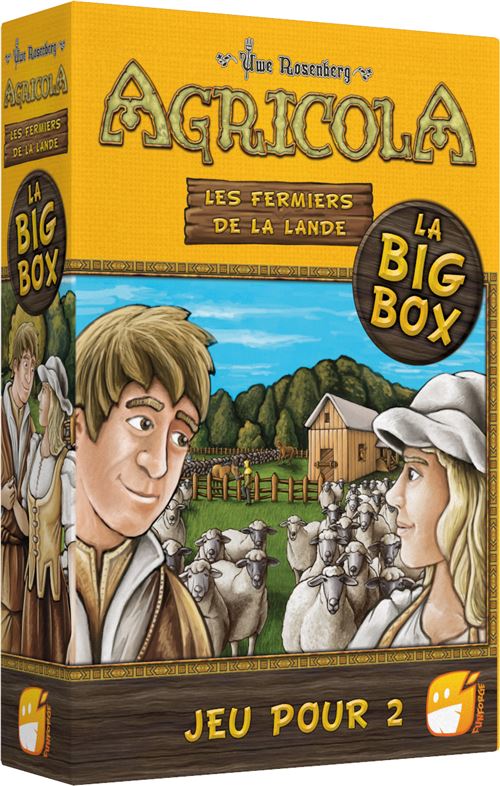 Jeu De Stratégie Asmodee Agricola Les Fermiers De La Lande Big Box