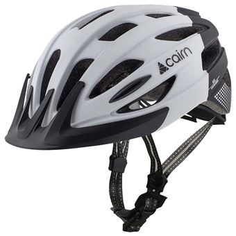 Casque de vélo Cairn Fusion Taille L Blanc et Noir