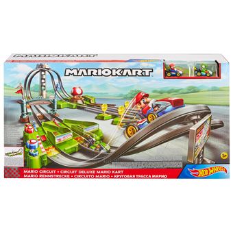 Playset Hot Wheels Deluxe Mario Kart Circuit motorisé