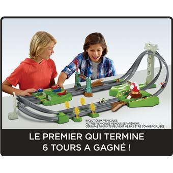 Playset Hot Wheels Deluxe Mario Kart Circuit motorisé