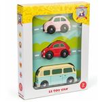 Jouet en bois Le Toy Van Petit set de Voitures Rétro