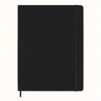 Agenda civil semainier Moleskine Format XL Noir