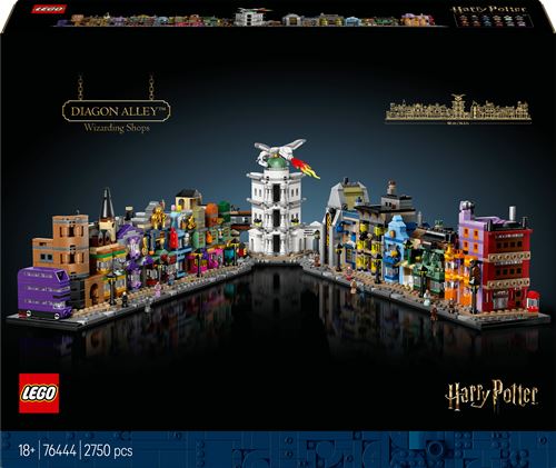 Lego Les Boutiques Magiques De Chemin De Traverse 76444 Lego La Boite - vue 4