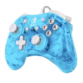 Manette Nintendo Switch filaire PDP Rock Candy Mini Bleu