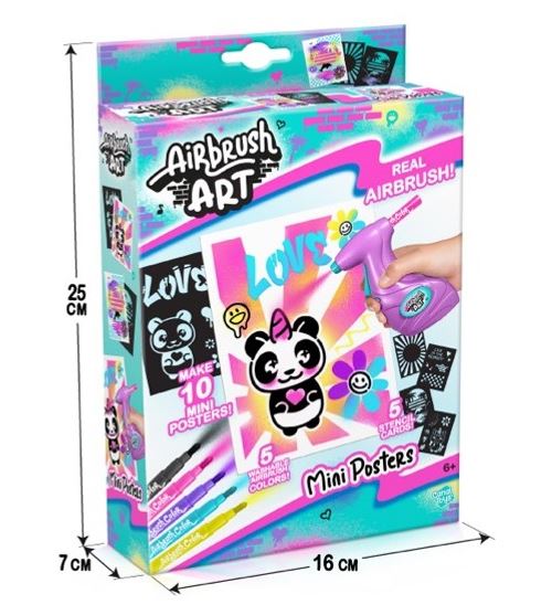 Mallette d'Activités Canal Toys AIR 017 – Kit Airbrush Art avec Spray Électronique - vue 5