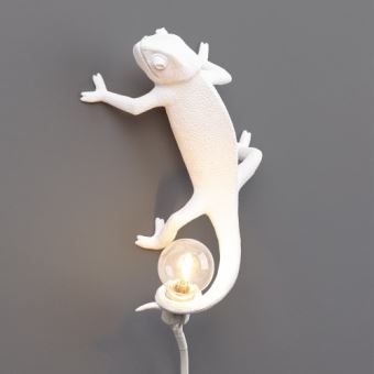 Lampe à poser Seletti Chameleon Up Blanc