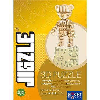 Puzzle 3D Atalia Jeux Jigzle Ours en peluche