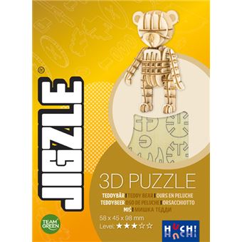 Puzzle 3D Enfant - Renard (14 cm * 8.5 cm)