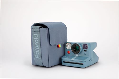 Housse pour appareil photo Instantane Polaroid Now Bleu grise Sac housse etui photo video Achat prix fnac