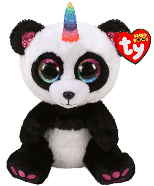 Peluche Ty Beanie Boo Paris le panda 24 cm