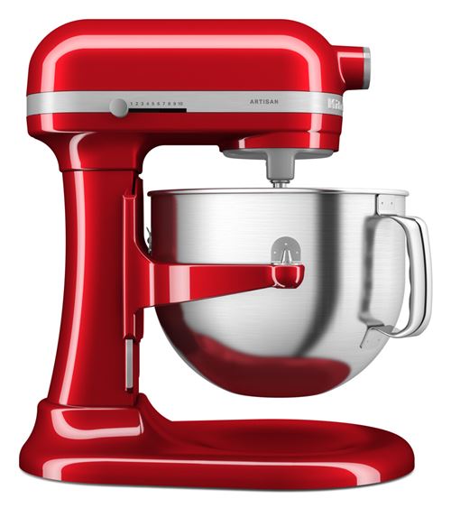 KitchenAid 5KSM70SHXECA Standmixer 375 W Grau, Rot, Edelstahl