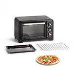 reconditionne MOULINEX Four Chaleur tournante 19L Optimo 19l CT6 modes de cuisson Noir