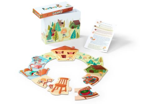 BOUCLE D'OR PUZZLE STORY