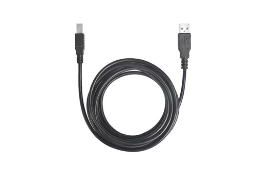 Cable d'imprimante On Earz Mobile Gear USB 2.0 3 m Noir