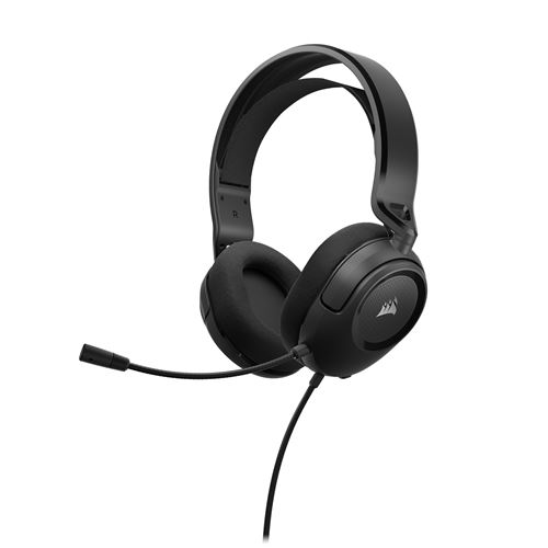 Casque gaming filaire Corsair HS35 Surround v2 multi-plateforme Carbone