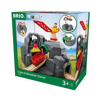 Brio World - 33878 - Circuit Transport Fret - Coffret Complet 19 Pi Tunnel Et Grue Pivotante Transport De Marchandises Amz B0798lc Brio World - 33878 - Circuit Transport Fret - Coffret Complet 19 Pi Tunnel Et Grue Pivotante Transport De Marchandises Amz B0798lc