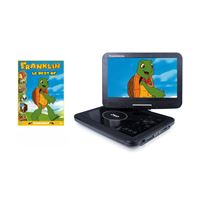 Combiné lecteur DVD Thomson THP370 Noir + DVD Franklin