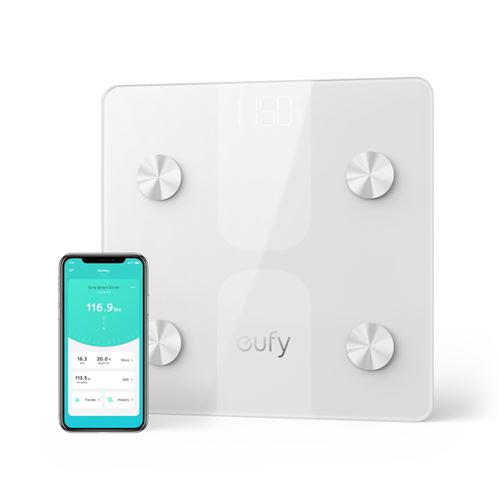 Eufy Smart Scale C1 - Personenweegschaal - wit