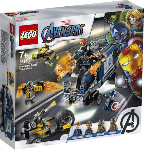 LEGO Marvel Avengers 76143 L'attaque du camion des Avengers