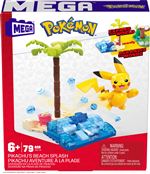 Jeu de construction Mega Construx Pikachu Aventure à la Plage