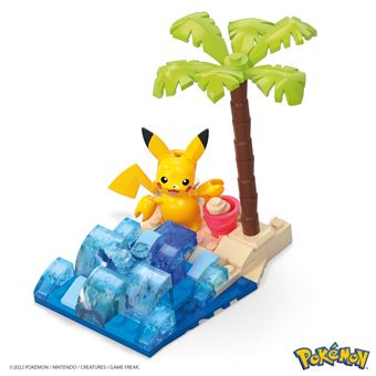 Jeu de construction Mega Construx Pikachu Aventure à la Plage