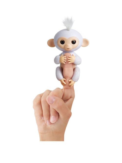 Fingerlings WowWee Bébé singe interactif Pailleté Blanc - Figurine pour enfant - Achat & prix Fingerlings WowWee Bébé singe interactif Pailleté Blanc - Figurine pour enfant - Achat & prix