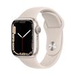Apple Watch Series 7 GPS, boîtier Aluminium Lumière Stellaire 41mm avec Bracelet Sport Lumière Stellaire