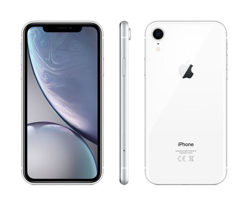 Apple iPhone Xr - 4G smartphone - double SIM / Mémoire interne 64 Go - Écran  LCD - 6.1 - 1792 x 828 pixels - rear camera 12 MP - front camera 7 MP -  Telekom - blanc - iPhone - Achat & prix