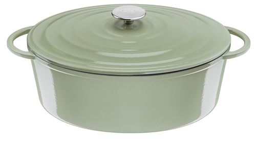 Cocotte Ovale Tefal Lov E2580604 34 Cm Vert