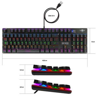 Clavier gamer filaire Spirit Of Gamer XPERT K300