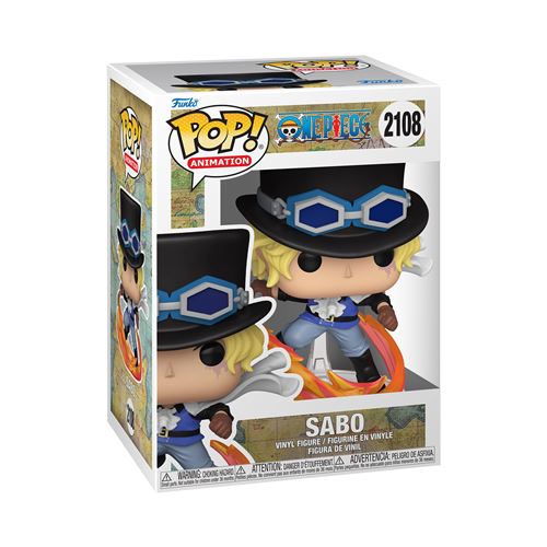 Funko One Piece POP! Vinyl Animation Figurine Sabo 9 Cm - Image 6