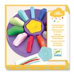 Set de 12 crayons Fleurs Djeco pour les petits