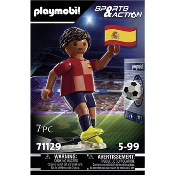 Playmobil 71129 Joueur de football Espagnol