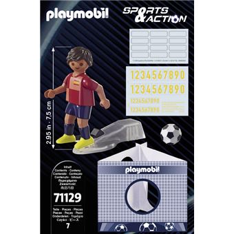 Playmobil 71129 Joueur de football Espagnol