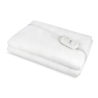 AEG Couverture chauffante électrique Chauffe-matelas Blanc 60 W WUB 5647