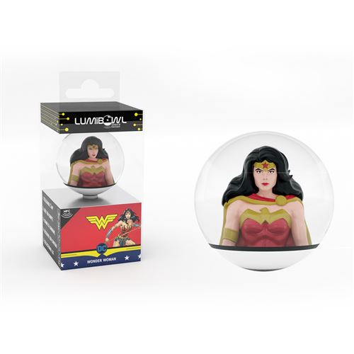 Figurine connectée Lumibowl DC Comics personnage Wonder Woman