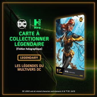 Pack de 7 cartes hybrides Nft à collectionner Dc Comics Chapter 3 Shazam Fury of The Gods Edition Limitée