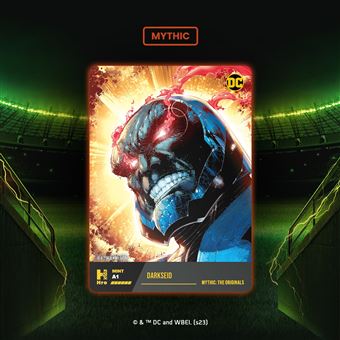 Pack de 7 cartes hybrides Nft à collectionner Dc Comics Chapter 3 Shazam Fury of The Gods Edition Limitée