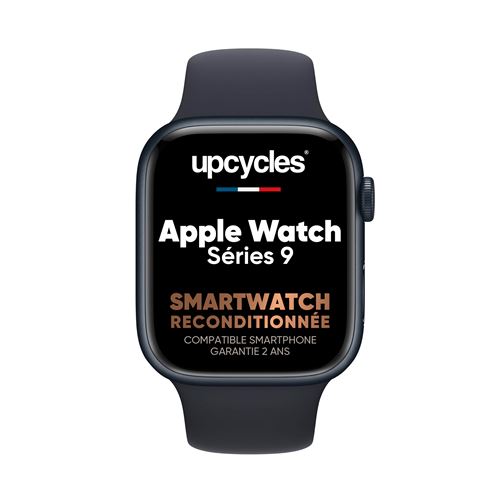 Apple Watch Séries Boîtier en Aluminium Minuit de 41 mm avec