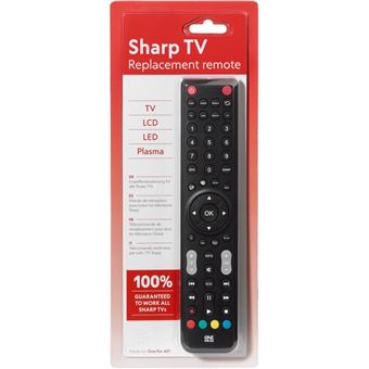Sharp Aquos Télécommande d'origine pour téléviseurs LCD LED avec