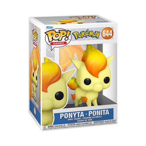 Funko Multi-Couleurs Figurine Pop Games Pokémon Ponyta - Neuf - Image 3
