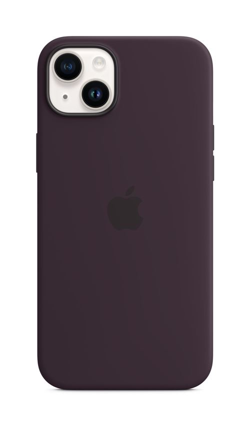 Coque en silicone avec MagSafe pour Apple iPhone 14 Plus Baie de sureau